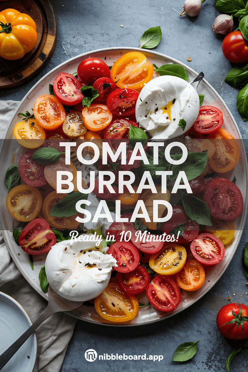 Tomato Burrata Salad