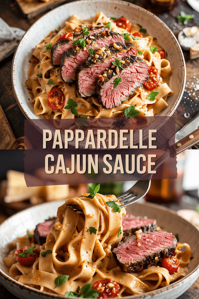 Cajun Steak Pasta