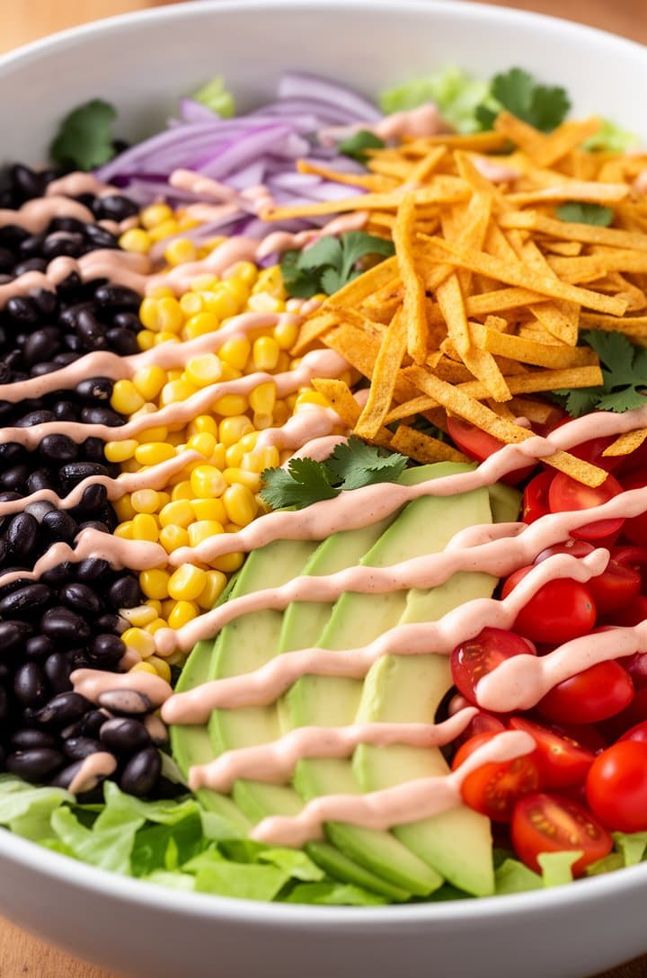 Southwest Salad with Smoky Chipotle Ranch