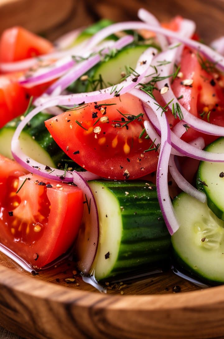 Tomato Cucumber Salad