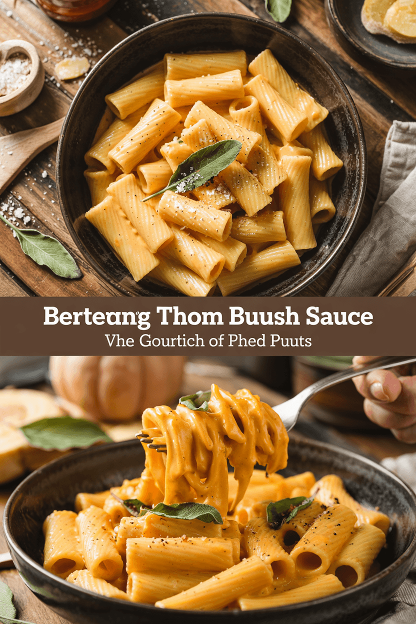 Creamy Butternut Squash Pasta