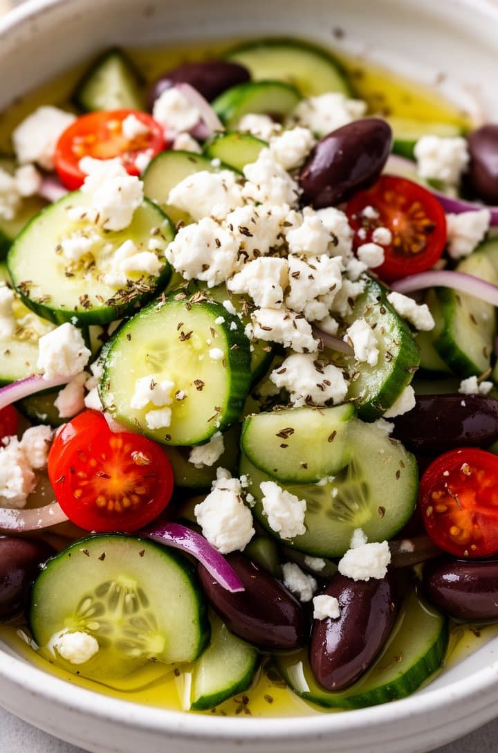 greek cucumber salad recipe