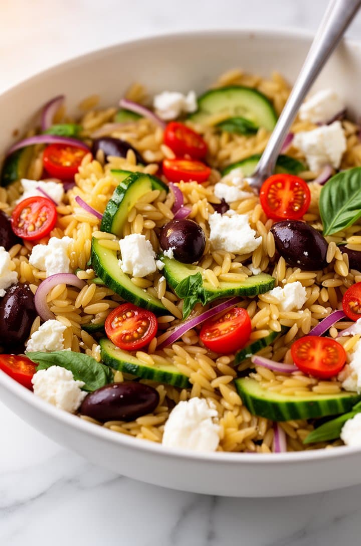 greek orzo salad recipe